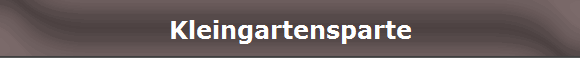Kleingartensparte